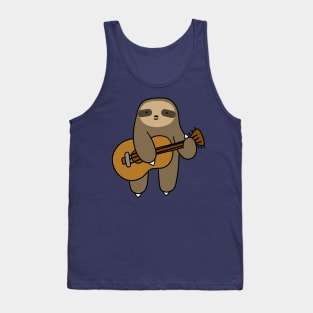 Guitar Sloth Tank Top